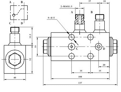 QY16A-6429-1͵Һѹߴͼ